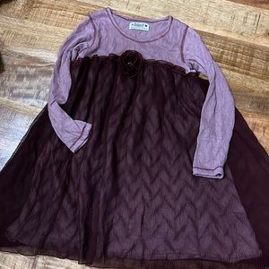 Beautiful Maroon girls dress 6/7T.